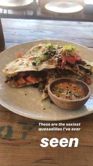 The quesadillas were actually insane, one of the best meals I’ve had on the island  at The Factory Cafe in Koh Tao
