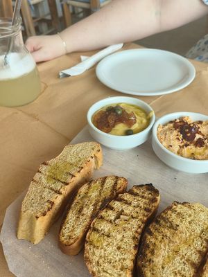 Fava Dip at Melina's Tavern in Santorini