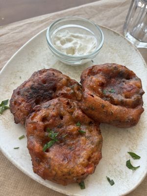   at Melina's Tavern in Santorini