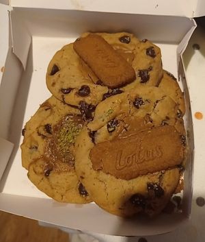 Cookies de Lotus y de pistachos at Demasie in Barcelona