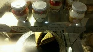 cake in a glass at Demasie in Barcelona