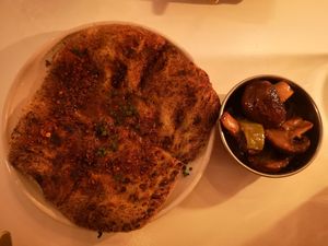 Focaccia and pickles at The Omni Collective in South East London