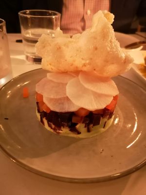 Beetroot Tartare at The Omni Collective in South East London