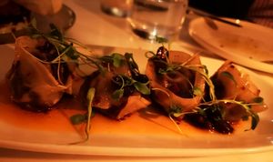 Dumplings at The Omni Collective in South East London