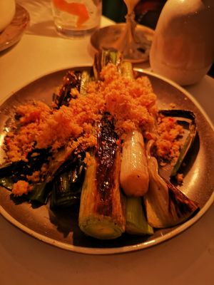 Charred Leeks at The Omni Collective in South East London