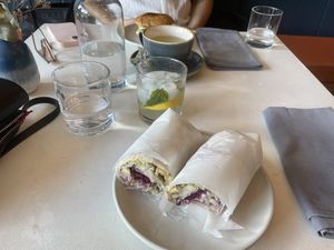 Mushroom shawarma  at The Omni Collective in South East London