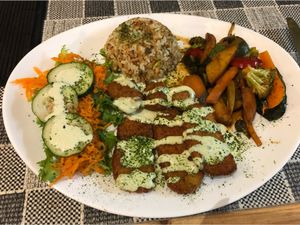 Vegan meal for 14€ at Coraçao Vegano in Funchal