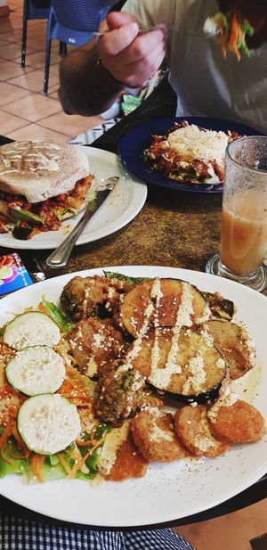 Some of the dishes at Coraçao Vegano in Funchal