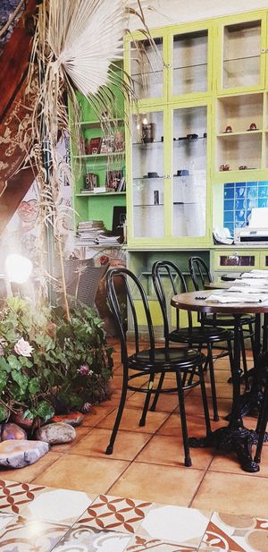 Indoor sitting at Coraçao Vegano in Funchal