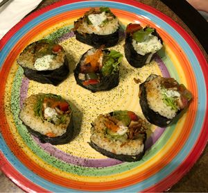 Sushi  at Coraçao Vegano in Funchal