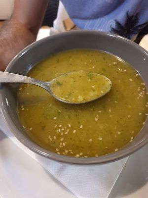 soup at Coraçao Vegano in Funchal