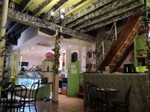 Quirky place at Coraçao Vegano in Funchal