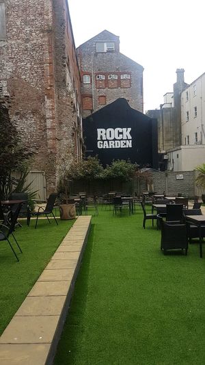 Courtyard at Rock Garden in Torquay