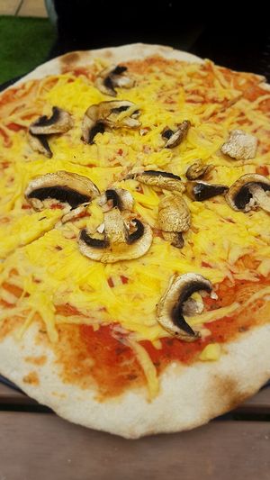 Pizza at Rock Garden in Torquay