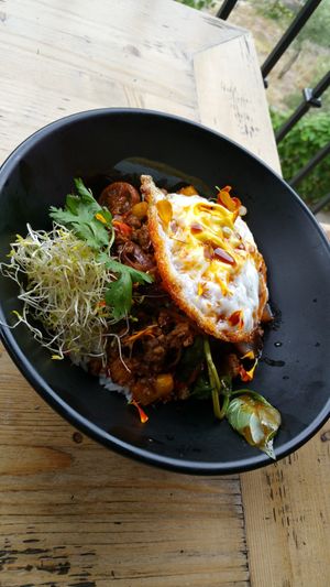 Not everything is vegan, but can be made vegan at Nama in Mallorca