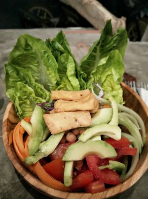Tempeh bowl was ok nothing special at Kekinian in Penida Island
