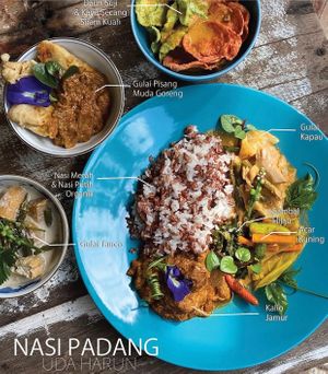 Nasi Pandang Uda Harun at Sirja in Yogyakarta