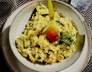 Risoto de verduras con hinojo, vegetariano at Bedem in Varazdin