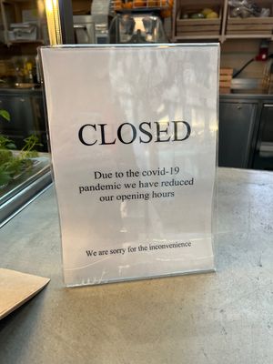 Restricted hours June 2022. They should really just open for trust based self service    at OSL - Haven - E8 in Gardermoen