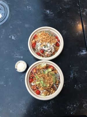2 Nirvana Bowls with add on’s (extra protein) at Bodhi Bowl LA in Los Angeles