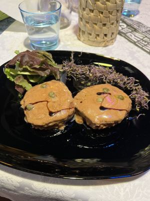 Vegan fillet  at Veganfruttariano in Milan