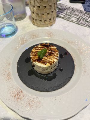 Tofu with tomatoes   at Veganfruttariano in Milan