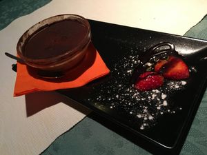 tiramisu at Veganfruttariano in Milan