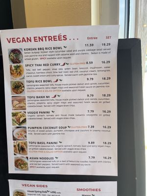 Menu  at Kaleisia Tea Lounge in Tampa