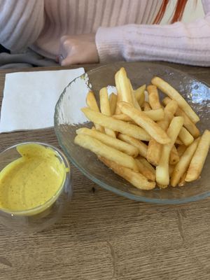 Another potatoes  at ZEN Vegan Burger in St Petersburg