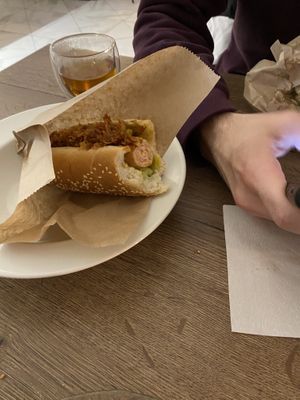   at ZEN Vegan Burger in St Petersburg