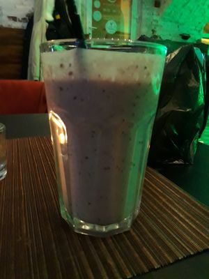 Vegan Smoothie at ZEN Vegan Burger in St Petersburg