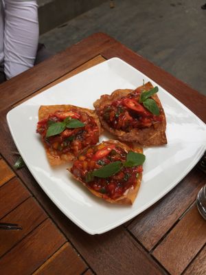 Vegan Wonton  at What Else Cafe in Hoi An