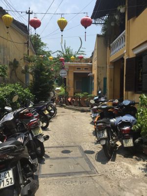 Lane at What Else Cafe in Hoi An