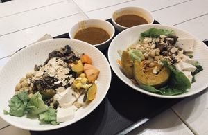 Protein Bowl and Protein Salad at La Juiceria Superfoods Xpress - Avenue K in Kuala Lumpur