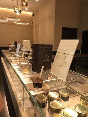 A terrific ice cream at Grezzo Raw Chocolate in Turin