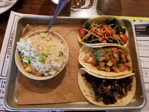 Lunch special only 10.95 at Bomba Tacos & Rum in Fairlawn