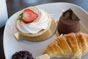 Brunch desserts at Mezza in Espoo