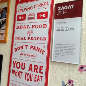 all-organic, zagat rated at Underdog in San Francisco
