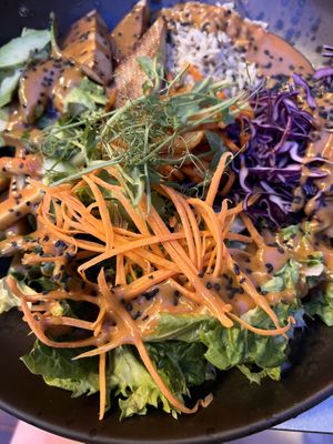 Bliss bowl  at Lezser Barkonyha in Pecs