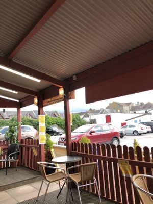 Patio  at Casita Mexicana in Killarney