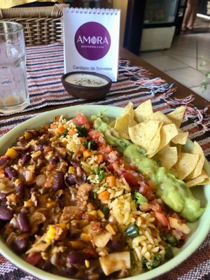 Mexican food at Amora Gastronomia e Arte in Sao Carlos