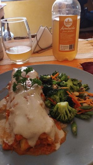 Lasaña at Amora Gastronomia e Arte in Sao Carlos