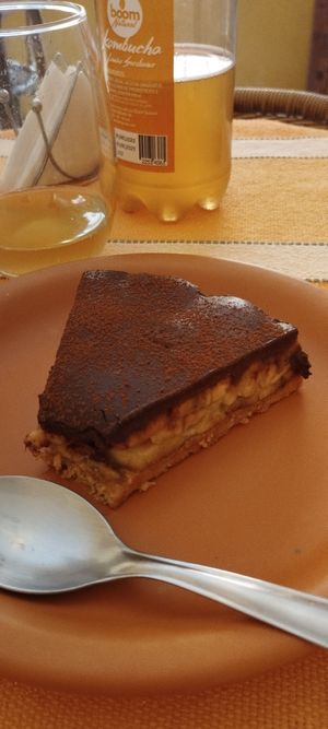 Tarta de banana at Amora Gastronomia e Arte in Sao Carlos