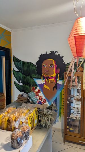 Marielle vive! at Amora Gastronomia e Arte in Sao Carlos