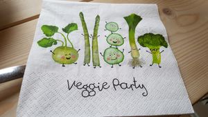 Nice napkin at Yellow Rose in Copenhagen