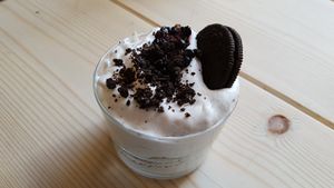 Oreo cheesecake at Yellow Rose in Copenhagen