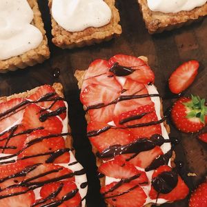 strawberry pie at Yellow Rose in Copenhagen