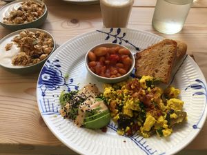 Brunch at Yellow Rose in Copenhagen