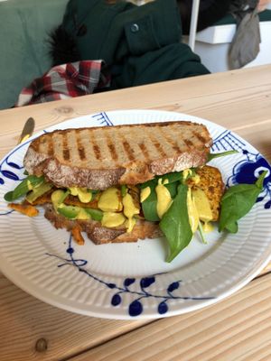 American dream sandwich  at Yellow Rose in Copenhagen