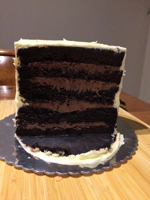 Yum!! at Temptation Cakes in Auckland